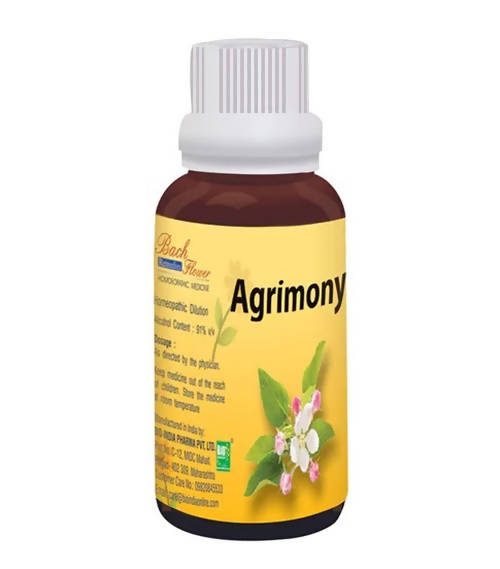 Buy Bio India Homeopathy Bach Flower Agrimony Dilution from DrMediCart, Ship from India to USA