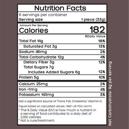 D-Alive Walnut Peanut Butter Barfi - Drmedicart
