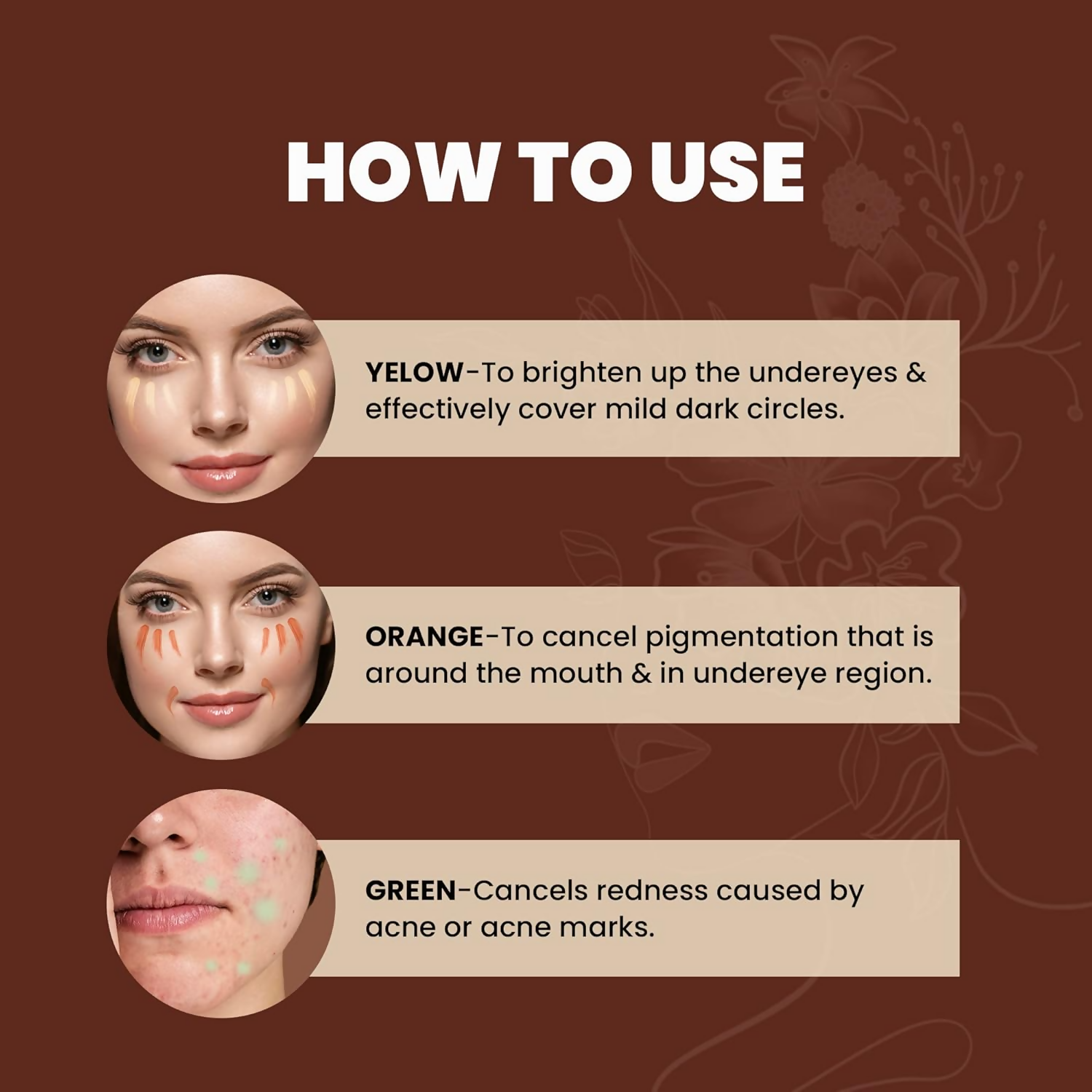 MARS Cosmetics Blossom liquid Concealer - Green