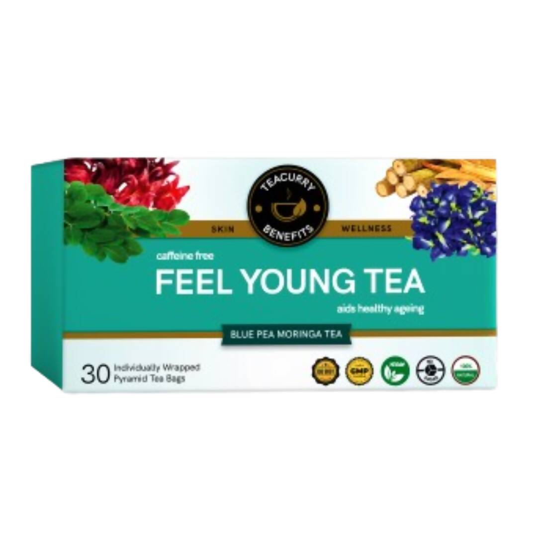 Teacurry Feel Young Tea Bags (Anti Ageing Tea) - Drmedicart