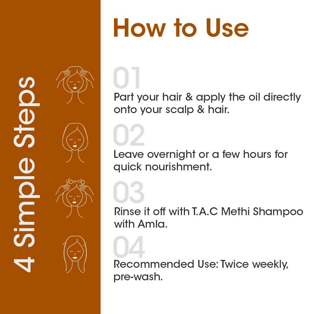 TAC - The Ayurveda Co. Methi Natural Hair Shampoo