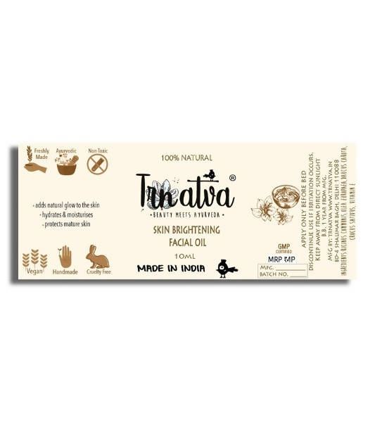 Trnatva Skin Brightening Facial Oil