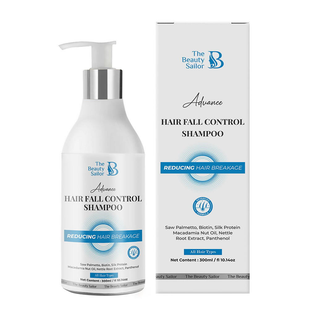 The Beauty Sailor Advance Hair Fall Control Shampoo With Silk Protein For Longer Stronger Hair