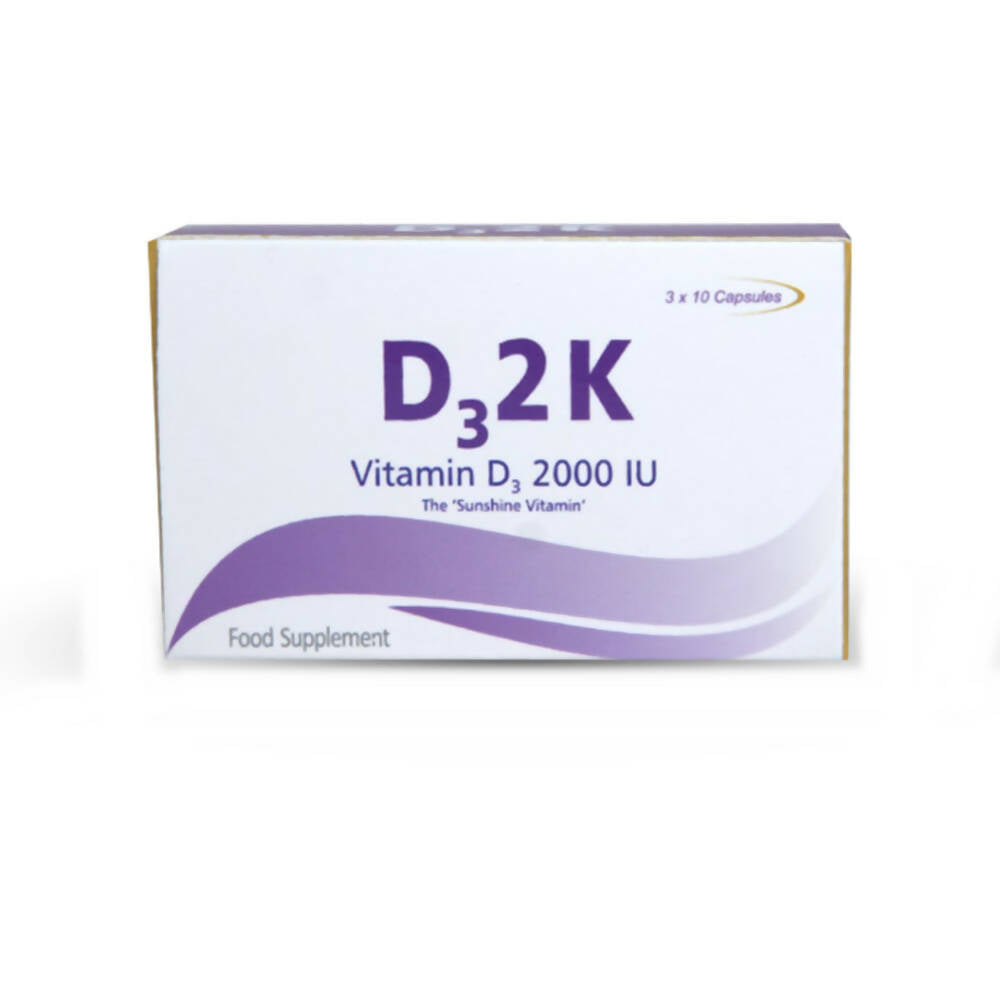 Nutra Grace D3 2k Vitamin D3 2000 I.U Capsules