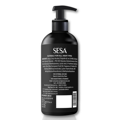 Sesa Ayurvedic Hair Conditioner For Dry Frizzy Hair Deep Nourishment For Soft Shiny Hair