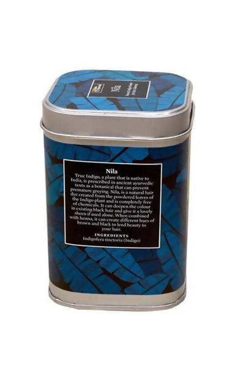Bipha Ayurveda Alaka Nila Natural Indigo Powder For Hair Colouring - DrMediCart