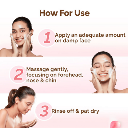 Mamaearth Multani Mitti Oil Balance Face Wash With Multani Mitti & Bulgarian Rose