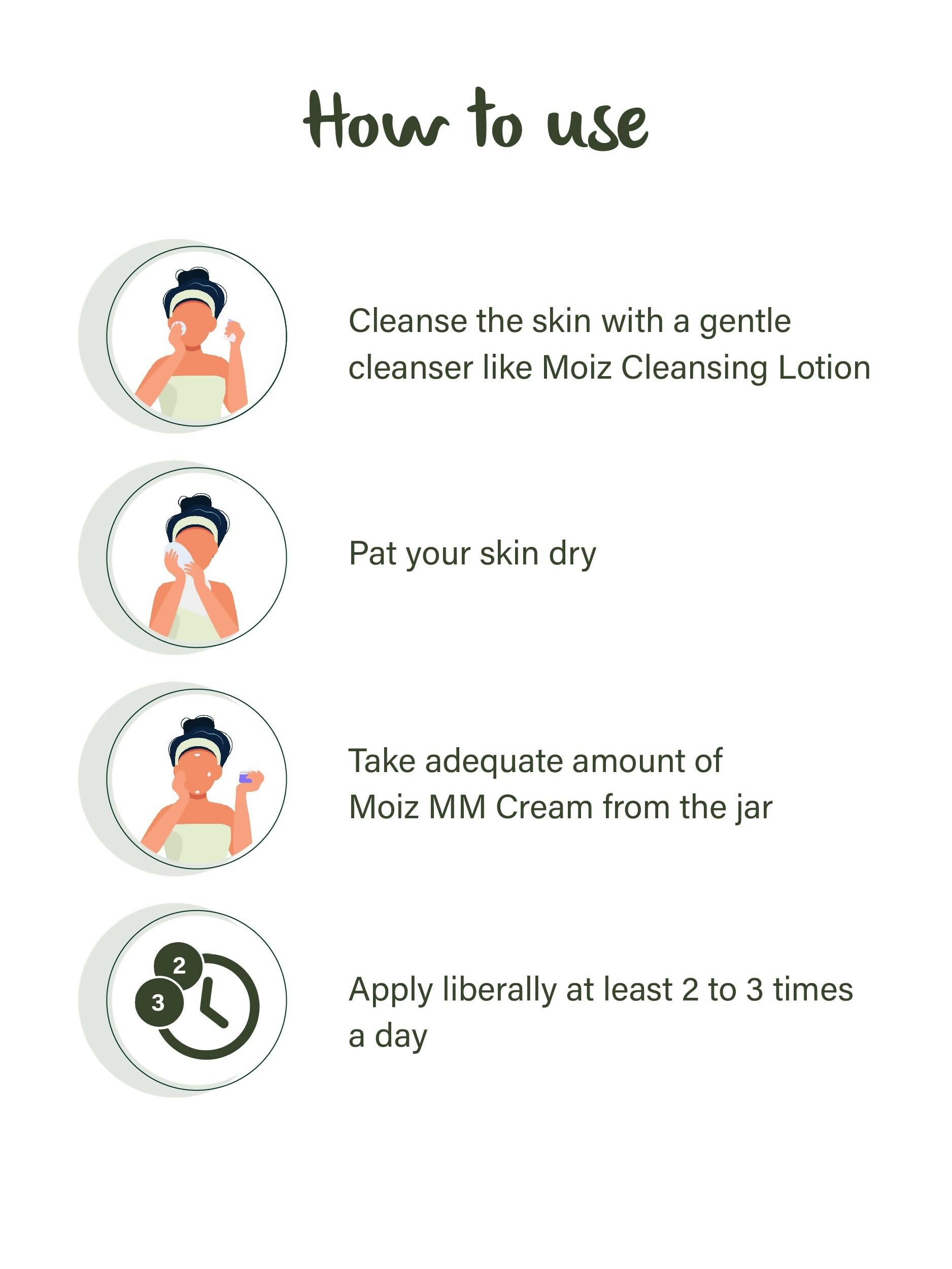 Moiz MM Skin Barrier Restoring Cream For Very Dry & Sensitive Skin, Shea Butter & Vitamin E