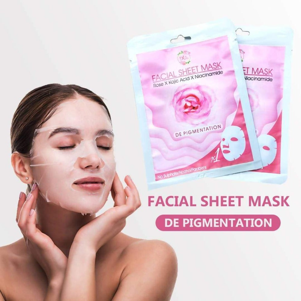 Duh Facial Sheet Mask De Pigmentation Pack Of 100
