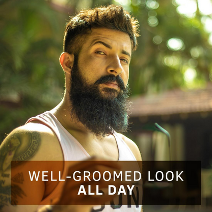 Ustraa Beard Softener Balm Woody - Softens & Nourishes Beard Long Lasting Moisturization