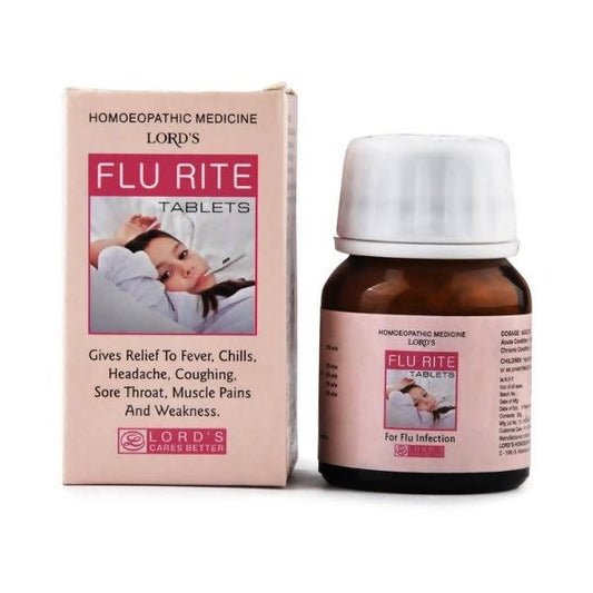 Buy Lord's Homeopathy Flu Rite Tablets from DrMediCart, Ship from India to USA