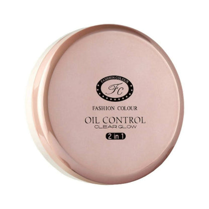 Fashion Colour Oil Control Clear Glow 2 in 1 Powder-Shade 04
