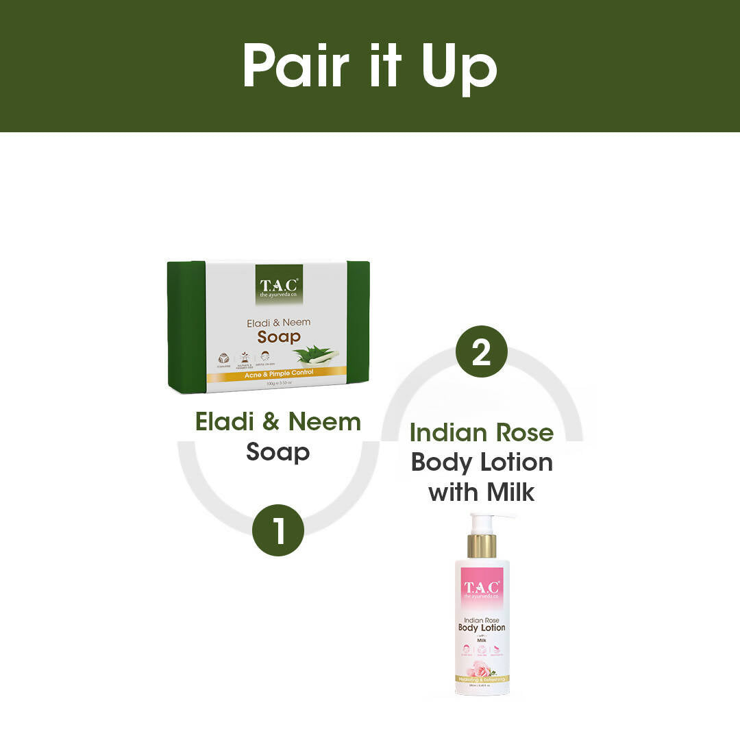 TAC - The Ayurveda Co. Eladi & Neem Soap - DrMediCart
