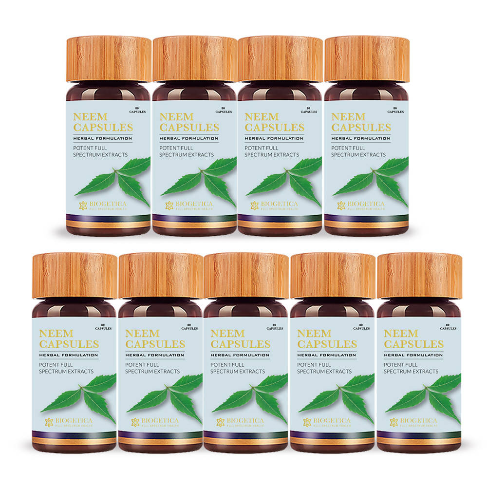 Biogetica Neem 80 Capsules