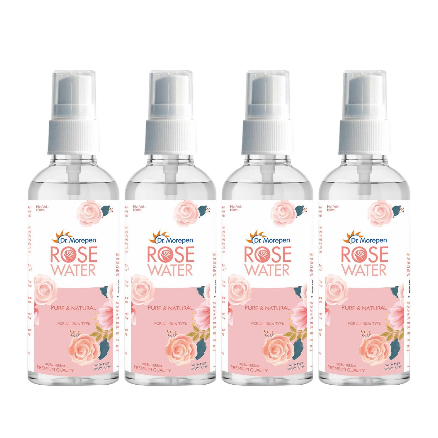 Dr. Morepen Pure & Natural Rose Water Spray