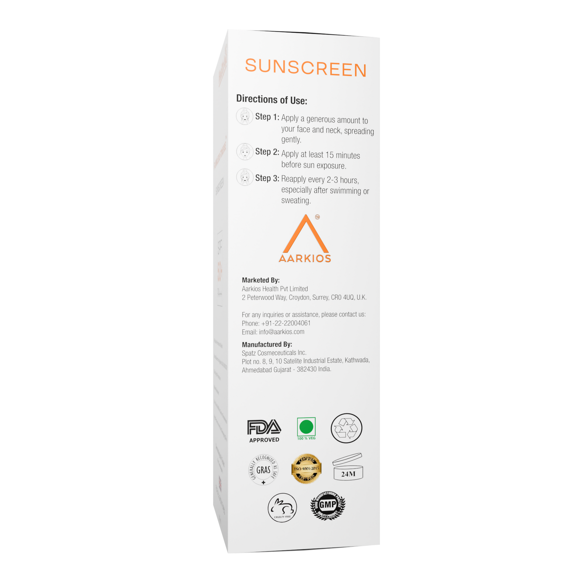 Flawless Finesse By HealthAid Sunscreen SPF 50+