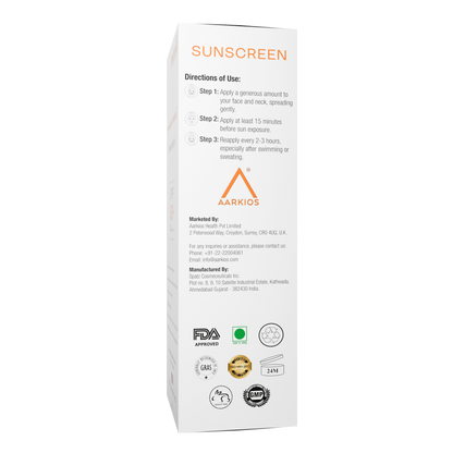 Flawless Finesse By HealthAid Sunscreen SPF 50+