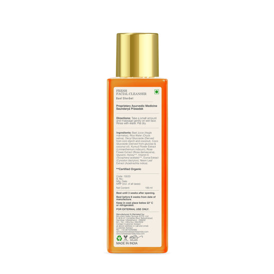 Buy Forest Essentials Fresh Facial Cleanser Bael Sherbet from DrMediCart, Ship from India to USA