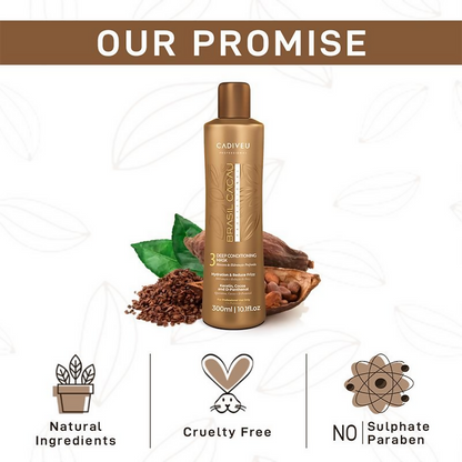 Cadiveu Brasil Cacau 3 Deep Conditioning Mask