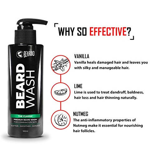 beardo beard wash the classic buy in usa