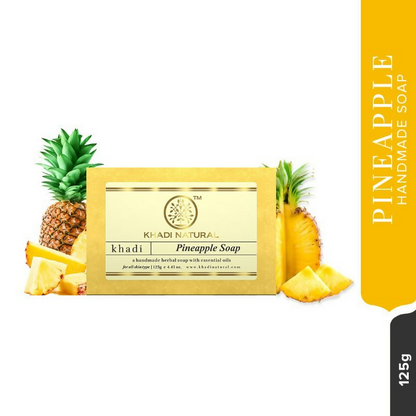 Khadi Natural Pineapple Handmade Soap