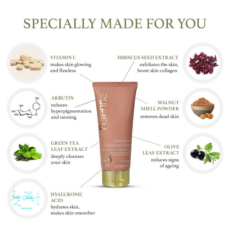 Perenne Glow Booster Radiance Mask