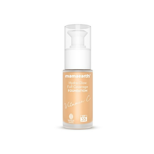 Mamaearth Hydra-Glow Full Coverage Foundation With Vitamin C & Turmeric - Creme Glow - Limited Time Offer
