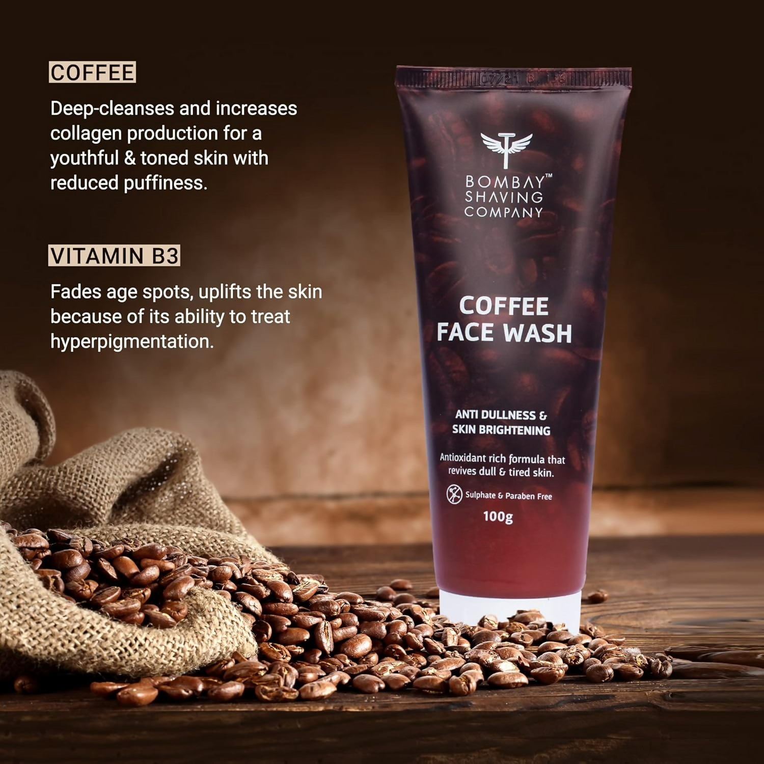 Bombay Shaving Company Coffee Face Wash