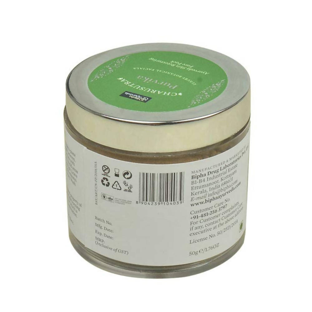 Bipha Ayurveda Charusutra Purvika Face Pack - DrMediCart