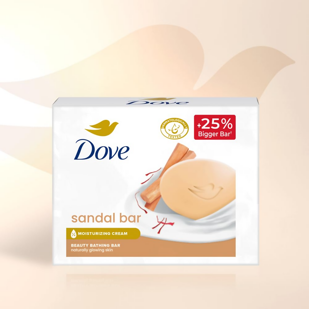 Dove Sandal Beauty Bathing Bar - For Natural Glowing Skin