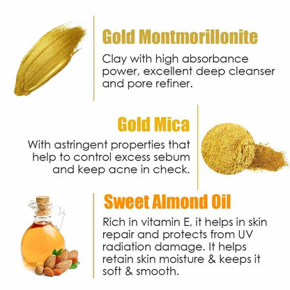 Wow Skin Science Gold Clay Face Mask Benefits