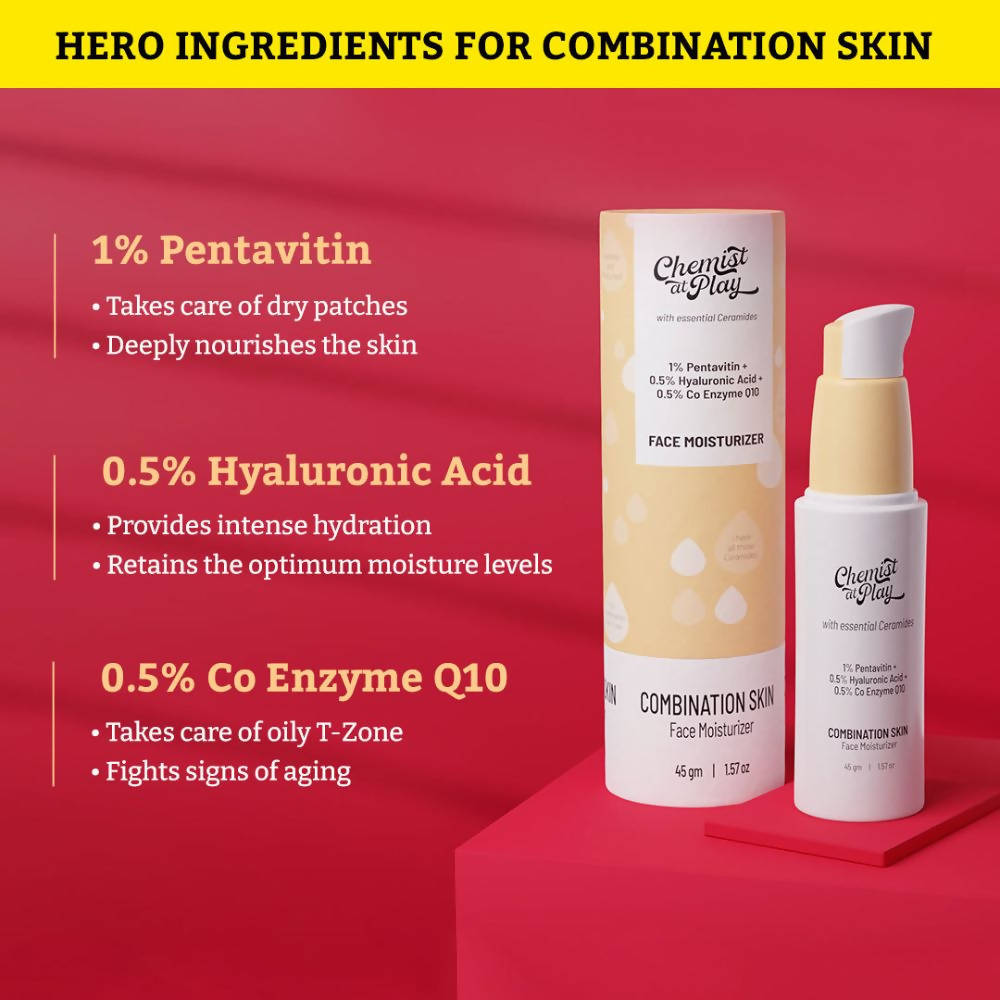 Chemist At Play Combination Skin Face Moisturizer - DrMediCart
