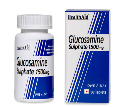 HealthAid Glucosamine Sulphate 2KCI 1500 mg Tablets