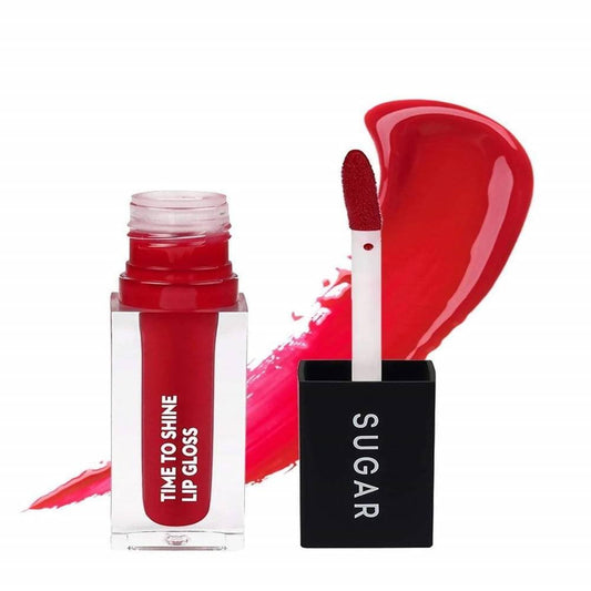 Sugar Time To Shine Lip Gloss - Elektra (Bright Orange Red) - DrMediCart
