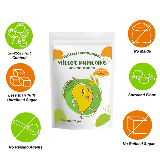 Buy Littlecherrymom Pancake Mix Jowar Mango from DrMediCart, Ship from India to USA
