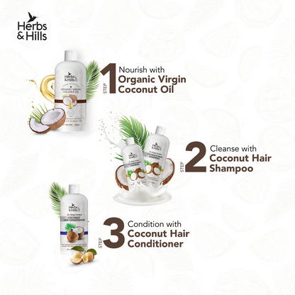 Herbs & Hills Coconut Hair Shampoo
