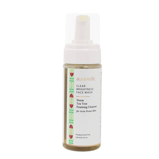 auravedic clear brightness face wash buy in usa