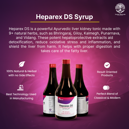 Uveda Naturals Heparex DS Syrup