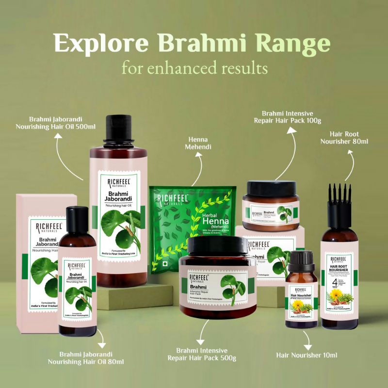 Richfeel Henna Mehendi Powder – Natural Hair Color & Conditioner