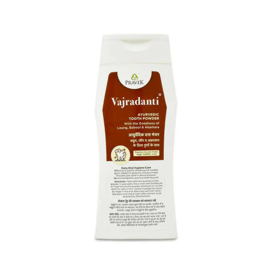 Pravek Vajradanti Ayurvedic Tooth Powder - DrMediCart