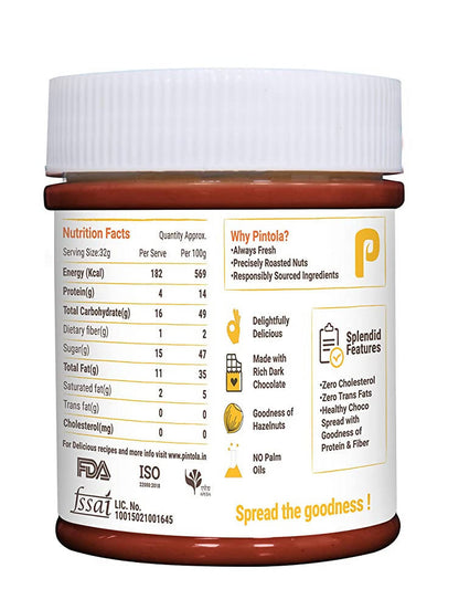 Pintola Hazelnut Cocoa Spread Butter