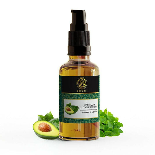 Buy Buddha Natural Moustache Growth Serum from DrMediCart, Ship from India to USA