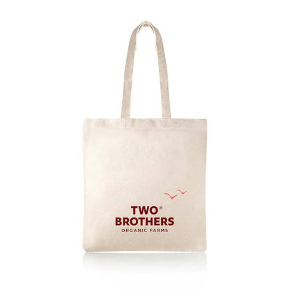 Two Brothers Organic Farms Farmer Style Cotton Bag (Tote Bag)