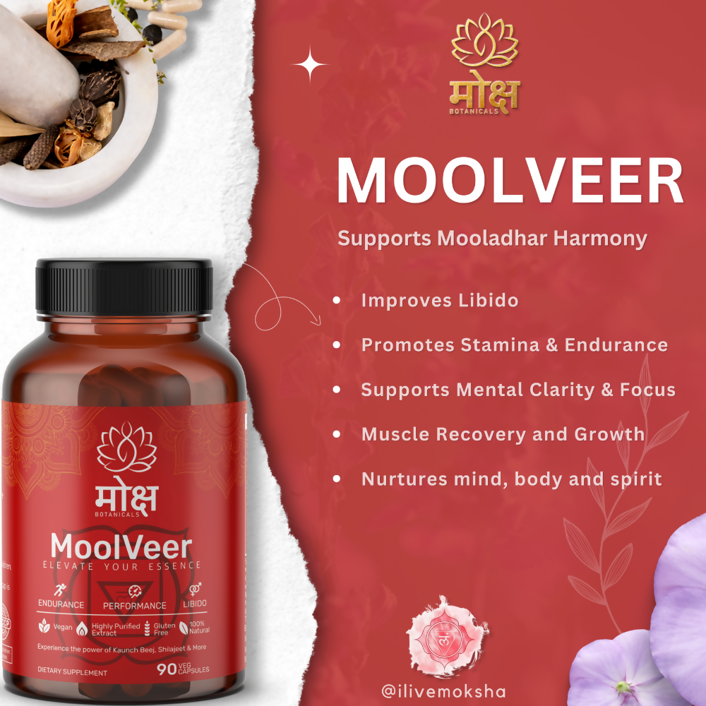 Moksha Botanicals Moolveer Capsules