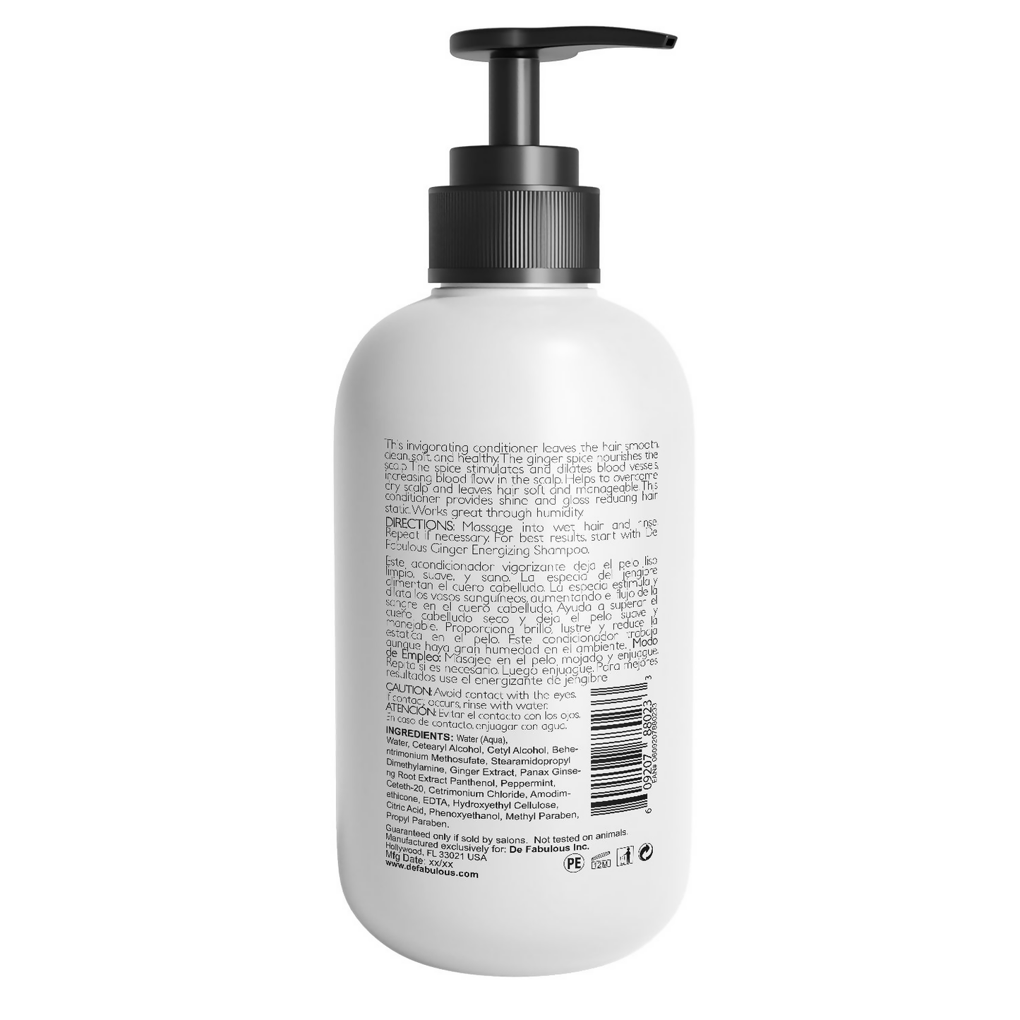 De Fabulous Ginger Energizing Hair Conditioner