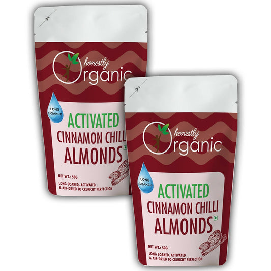 Buy D-Alive Honestly Organic Activated Cinnamon Chilli Almonds from DrMediCart, Ship from India to USA