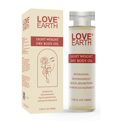 Love Earth Light Weight Dry Body Oil