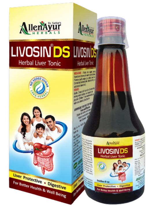 Dr. Sarkar's Allen Ayur Herbals Livosin DS Tonic