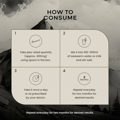 Wellbeing Nutrition Pure Himalayan SJ Gold Resin