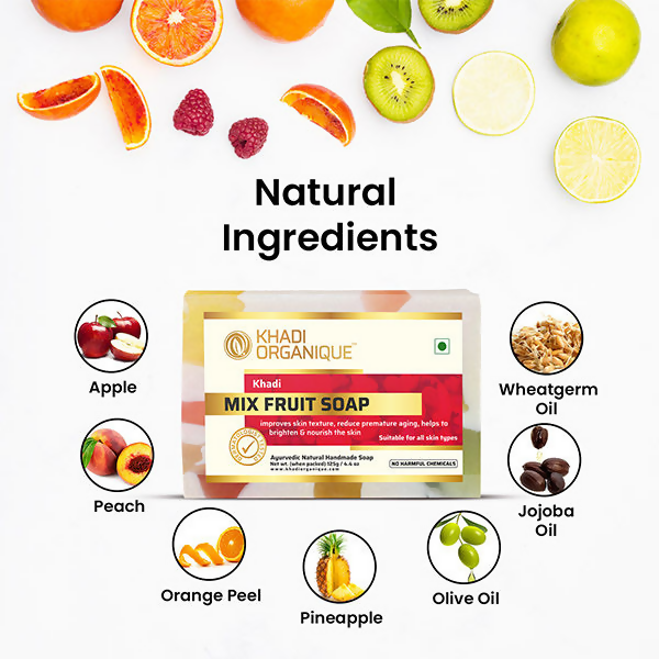 Khadi Organique Mix Fruit Soap